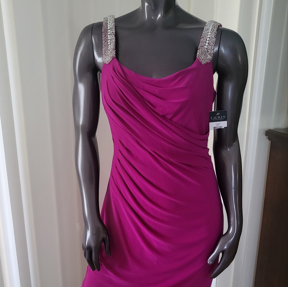 Dress Lauren, Size 10, fuchsia